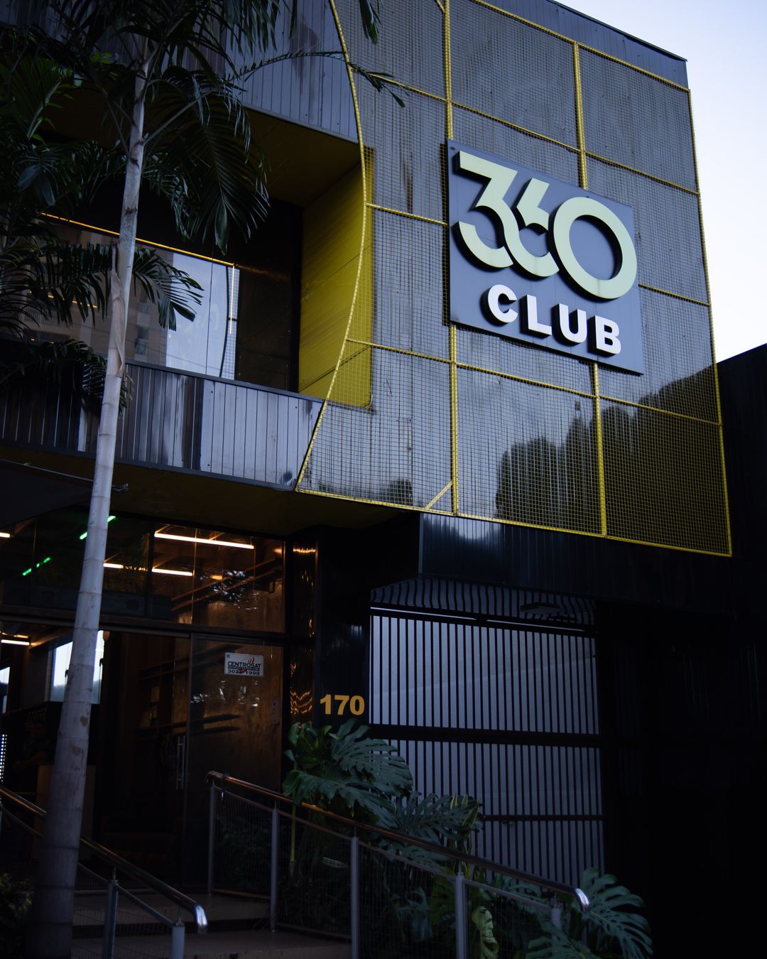 Frente da Academia 360 Club — Av. Pedro Taques, 170, Maringá